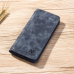Hengsheng Long Men's Wallet Retro Casual Brand Wallet Korean Clutch Bag Large Capacity Frosted Card Bag European and American
